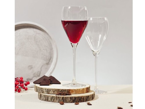 Kieliszki do wina wody typu goblet Perla 480 ml zestaw 4 szt KROSNO