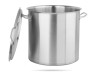 Garnek gastronomiczny 71 L 45 cm garnek wysoki z pokrywką YATO