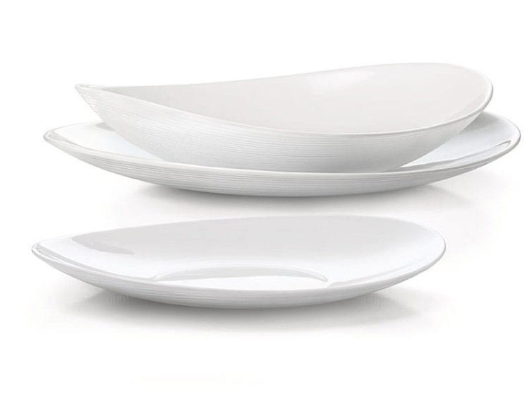 Serwis obiadowy dla 12 os 36 el biały Prometeo BORMIOLI ROCCO