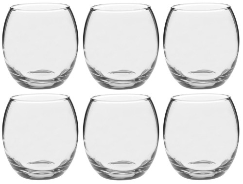 6 szklanek niskich 405 ml EMPIRE LAV