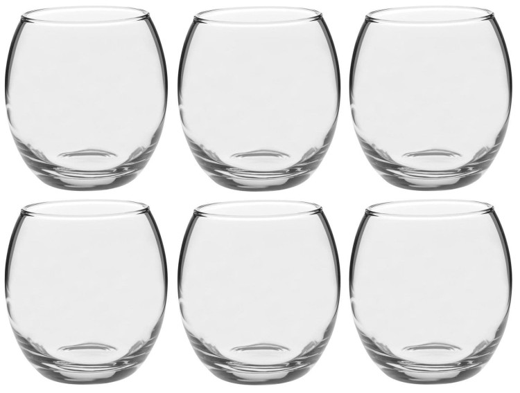 6 szklanek niskich 405 ml EMPIRE LAV