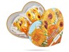 Kubki w sercu Van Gogh Słoneczniki 300 ml 2 szt porcelana na prezent CARMANI