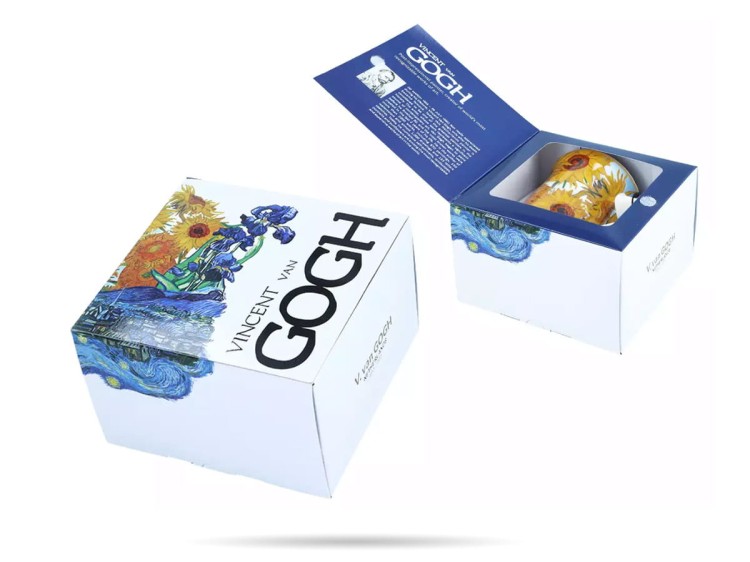 Kubek porcelana 350 ml Słoneczniki GOGH CARMANI