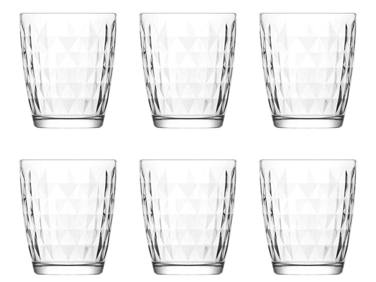 6 szklanek niskich 340 ml Artemis LAV