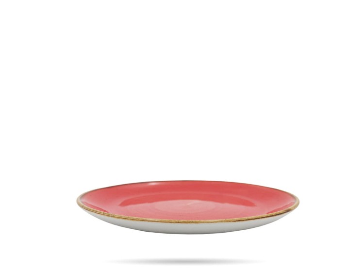 Talerz obiadowy 28,8 cm czerwony Berry Red Stonecast porcelana CHURCHILL