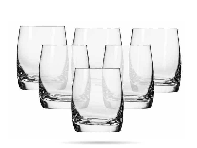 Szklanki do whisky 310 ml szklanki niskie zestaw 6 szt Blended KROSNO
