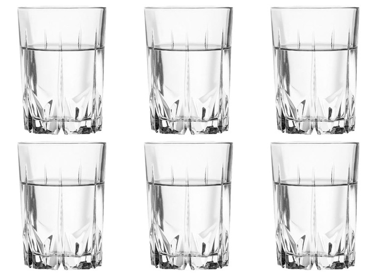 Komplet 6 szklanek tumbler 250 ml KARAT PASABAHCE