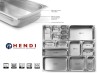 Pojemnik GN 2/3 wys. 100 mm stal Budget Line HENDI