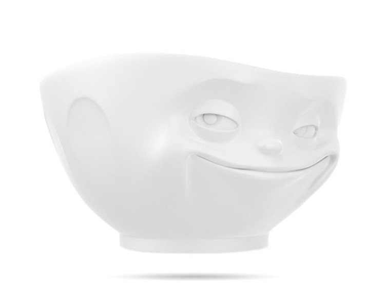 Uśmiechnięta salaterka 500 ml Grinning! porcelana Tassen 58PRODUCTS