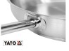 Duża patelnia stalowa gastro indukcja 32 cm YATO