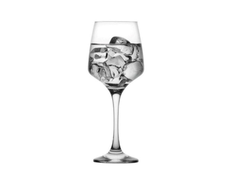 6 kieliszków do wina lub wody 400 ml LAL LAV