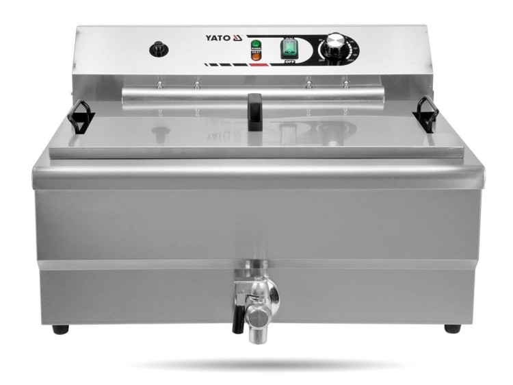 Smażalnik z kranikiem 35L 6 kW YATO