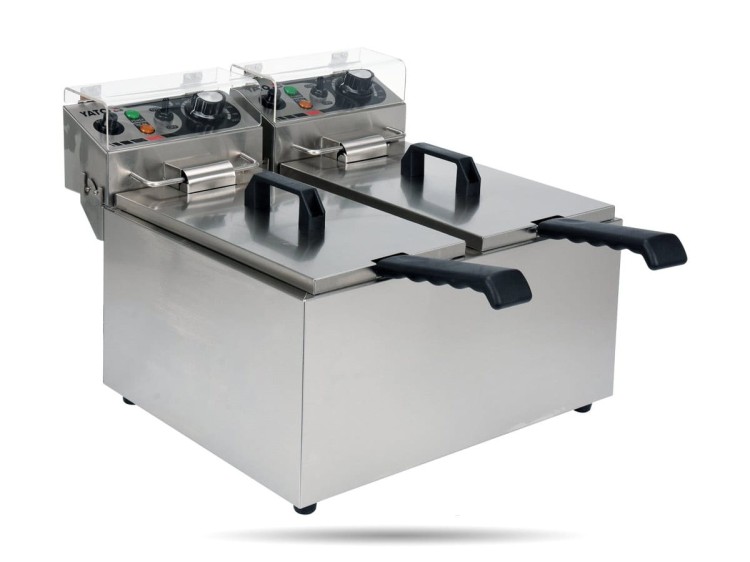 Frytownica 2-komorowa 2 x 8 L YATO