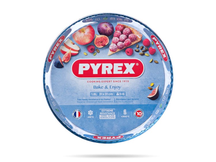 Naczynie żaroodporne forma do tarty 31 cm PYREX