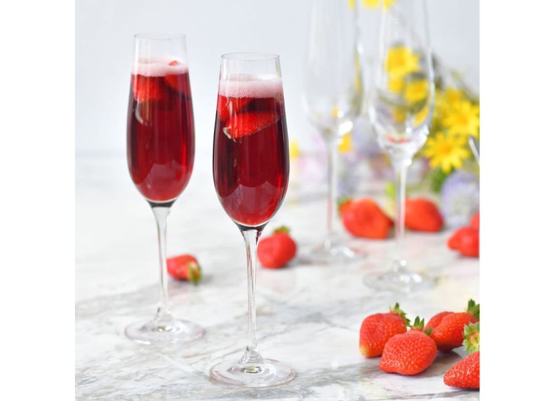 Kieliszki do szampana 200 ml zestaw 6 szt Harmony KROSNO
