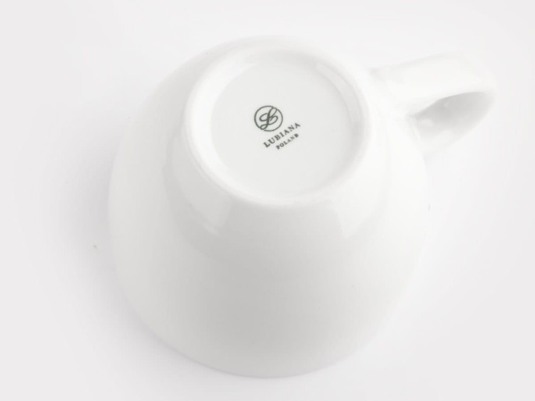 Kubek porcelanowy biały JUMBO 500ml LUBIANA