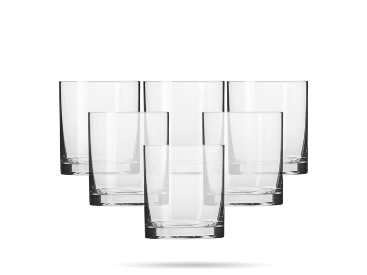 6 szklanek niskich do whisky 220 ml BALANCE KROSNO