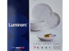 Serwis obiadowy z dużą salaterką dla 6 os 19 el szary Marble Diwali LUMINARC