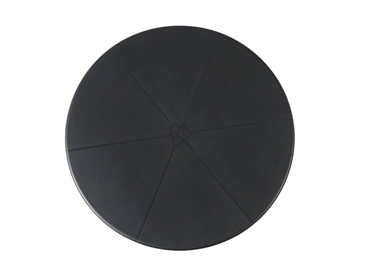 Stolik ogrodowy Spritz czarny antracyt ∅ 60,5 cm, wys. 76,5 i 40 cm NARDI