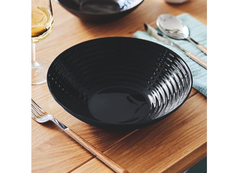 Salaterka miska 20 cm czarna Harena LUMINARC