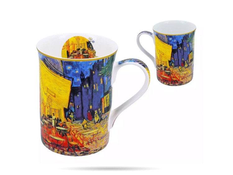 Kubek 400ml Van Gogh "Taras kawiarni nocą" CARMANI