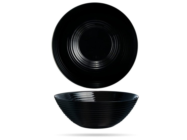 Salaterka miska 27 cm czarna Harena LUMINARC