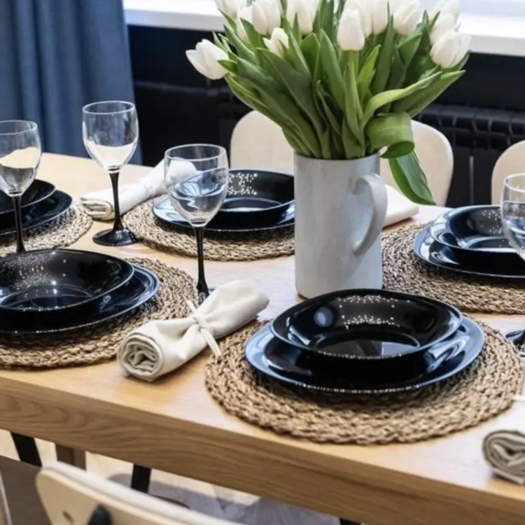 Salaterka miska 12 cm 300 ml czarna Carine LUMINARC