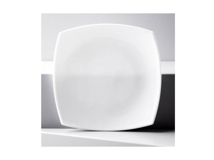 Talerz deserowy biały 19 cm QUADRATO LUMINARC