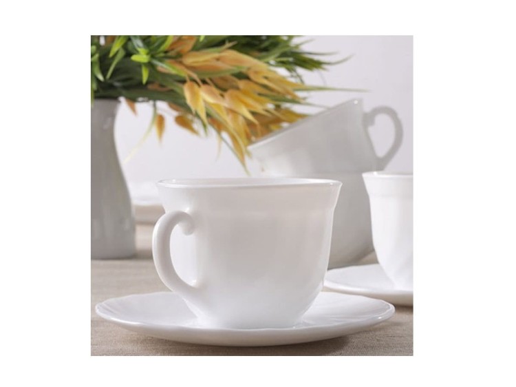 Serwis kawowy dla 6 osób 12 el filiżanka 220 ml Trianon LUMINARC