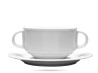 Bulionówka z uszami 320 ml biała porcelana Merkury LUBIANA