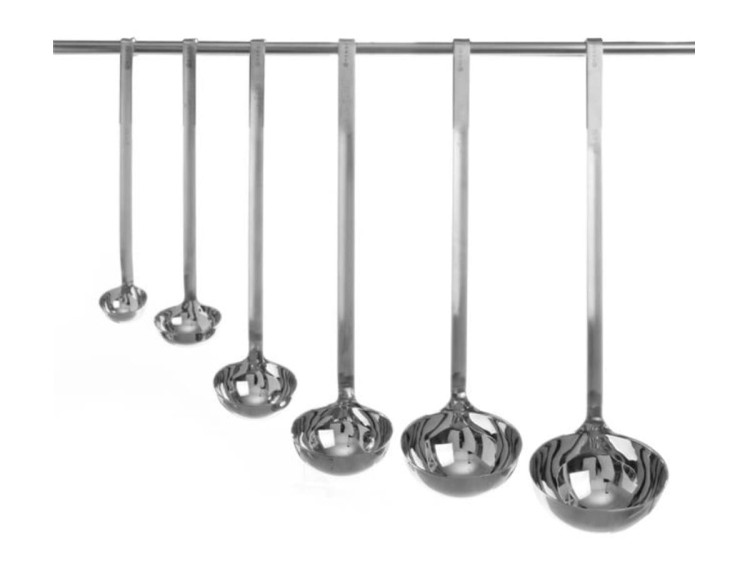 Chochla z rantem Monoblok 0,05 L Profi Line Hendi