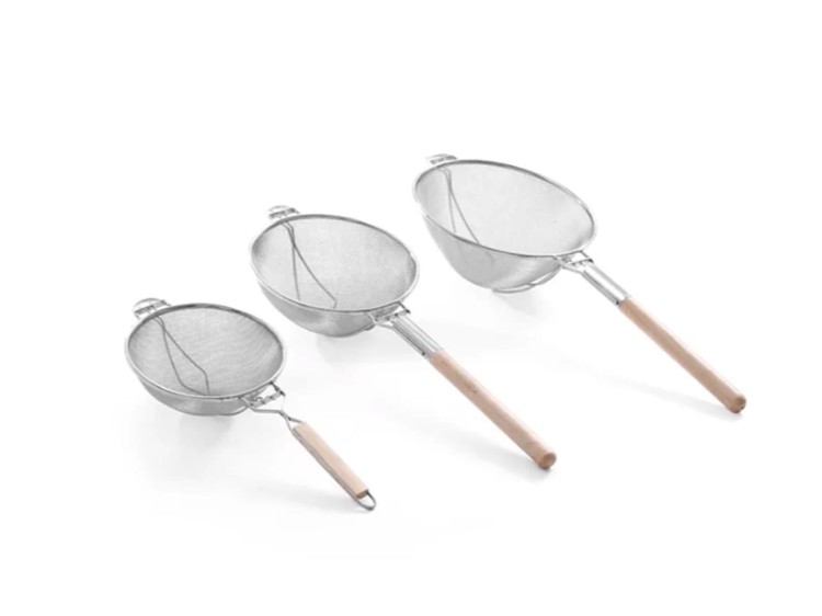 Sito z podwójną siatką ocynk 31 cm HENDI