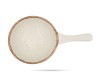 Salaterka z rączką Sand Seasons średnica 16 cm kremowa porcelana PORLAND
