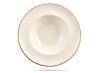 Talerz do pasty risotto Sand Seasons 30 cm kremowy porcelana PORLAND