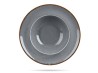 Talerz do pasty risotto Stone Seasons 26 cm szary porcelana PORLAND