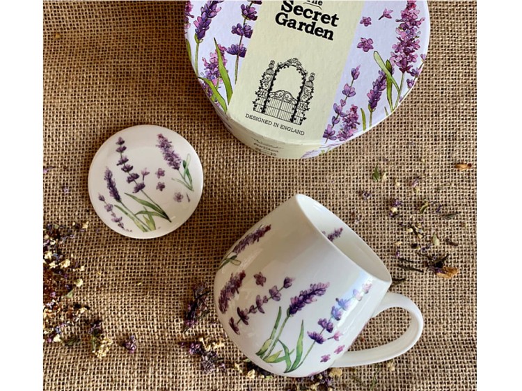 Kubek z zaparzaczem 430 ml Classic Lavender DUO