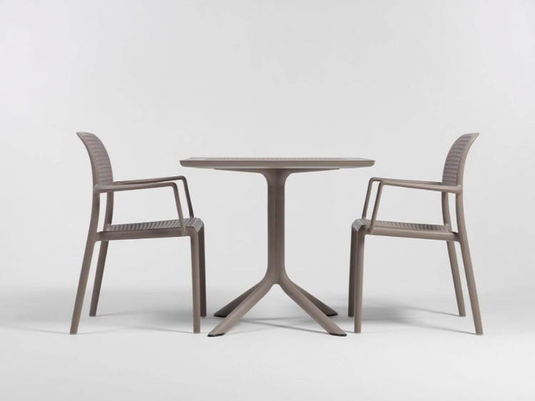 Krzesło ogrodowe Bora Bianco białe NARDI