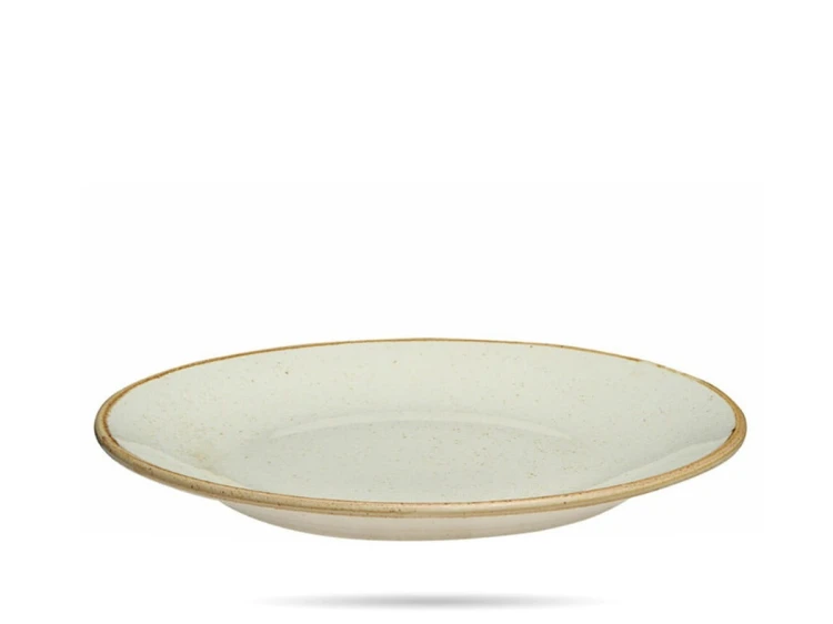 Talerz obiadowy Sand Seasons 28 cm kremowy porcelana PORLAND
