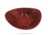 Salaterka trójkąt 23,5 cm Patina Red Stonecast CHURCHILL