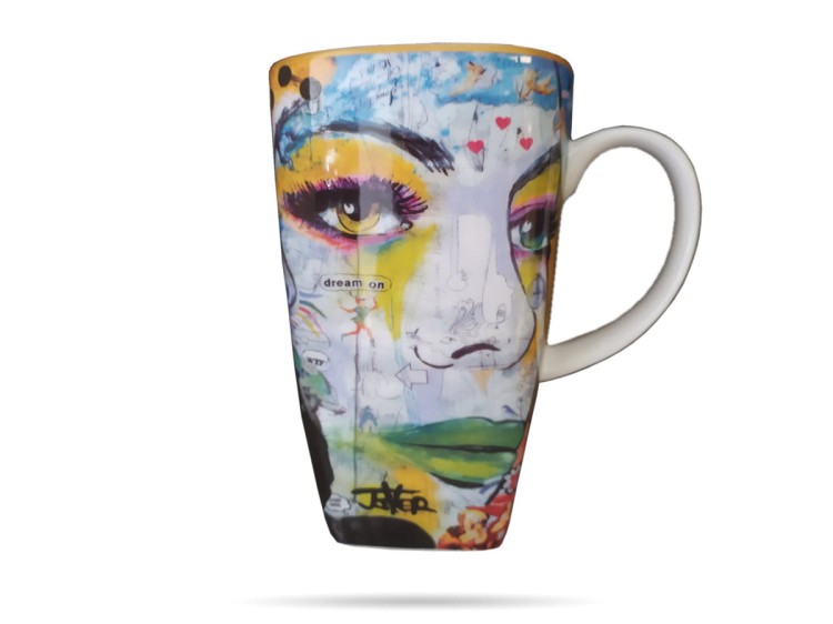 Kubek porcelanowy 450 ml Loui Jover WILD Carmani