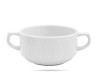 Bulionówka z uszami 300 ml biała porcelana River LUBIANA
