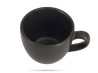 Filiżanka bez spodka espresso Coal 80 ml czarna porcelana Seasons PORLAND