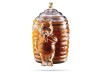 Kryształowy pojemnik na miód miś 300 ml Teddy Bear Prestige BOHEMIA