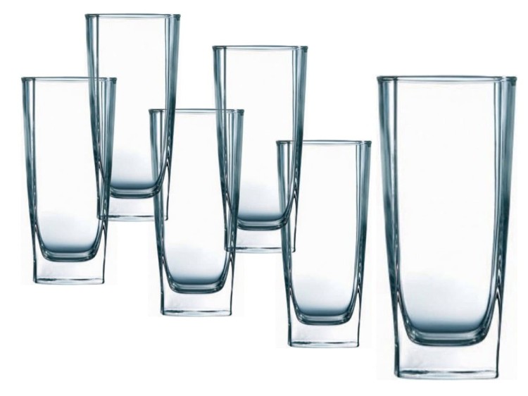 6 szklanek wysokich 330 ml STERLING LUMINARC