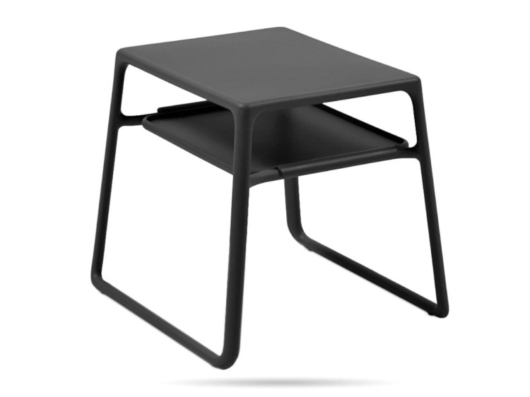 Mały stolik z tacą 39,5 x 44 cm POP Antracyt NARDI PRODUKT POWYSTAWOWY