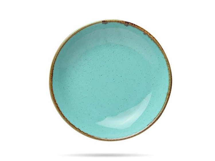 Talerz głęboki coupe Laguna 26 cm turkus Seasons porcelana PORLAND
