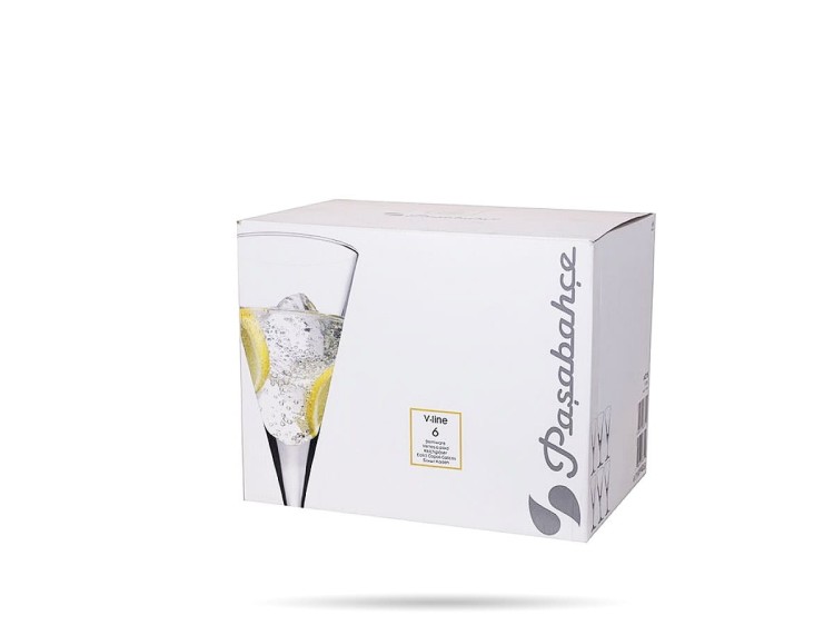 6 kieliszków do wody 260 ml V-Line PASABAHCE