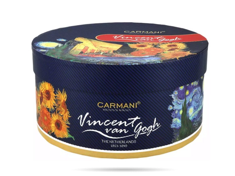 Filiżanka ze spodkiem 360 ml Van Gogh Taras kawiarni nocą porcelana CARMANI