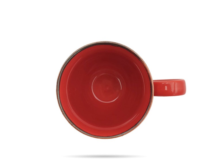 Kubek 400 ml Nostalgia Red Alumina BOGUCICE