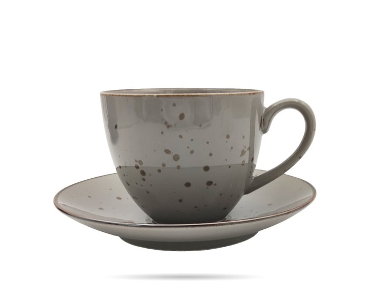 Filiżanka 300 ml Cottage Grey Alumina BOGUCICE
